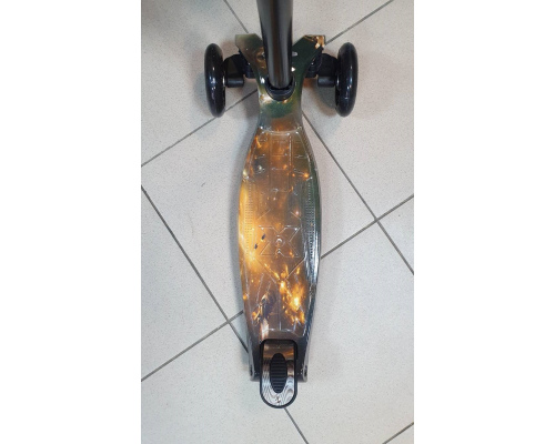 Самокат 3-х колёсный ''MicMox'' с принтом